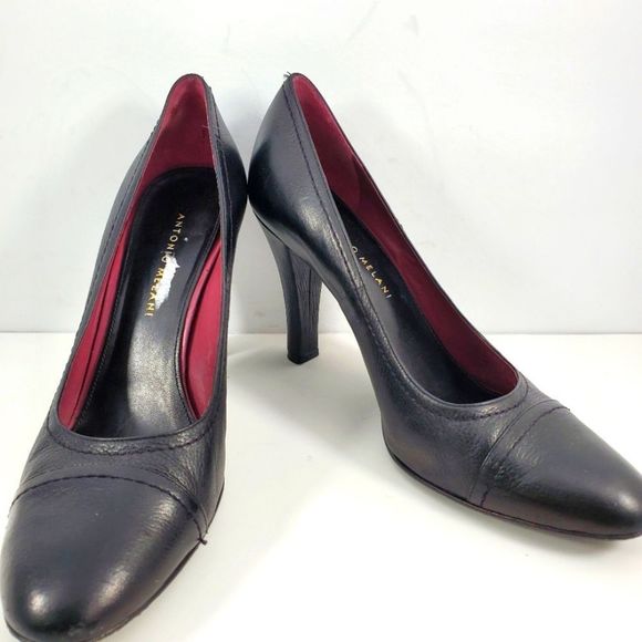 Black Pumps by Antonio Melani Size 8.5. S835 - Picture 1 of 7